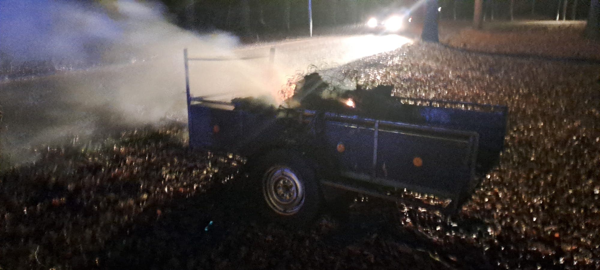 P2 Brand buiten Uddelermeerweg Ermelo 📷