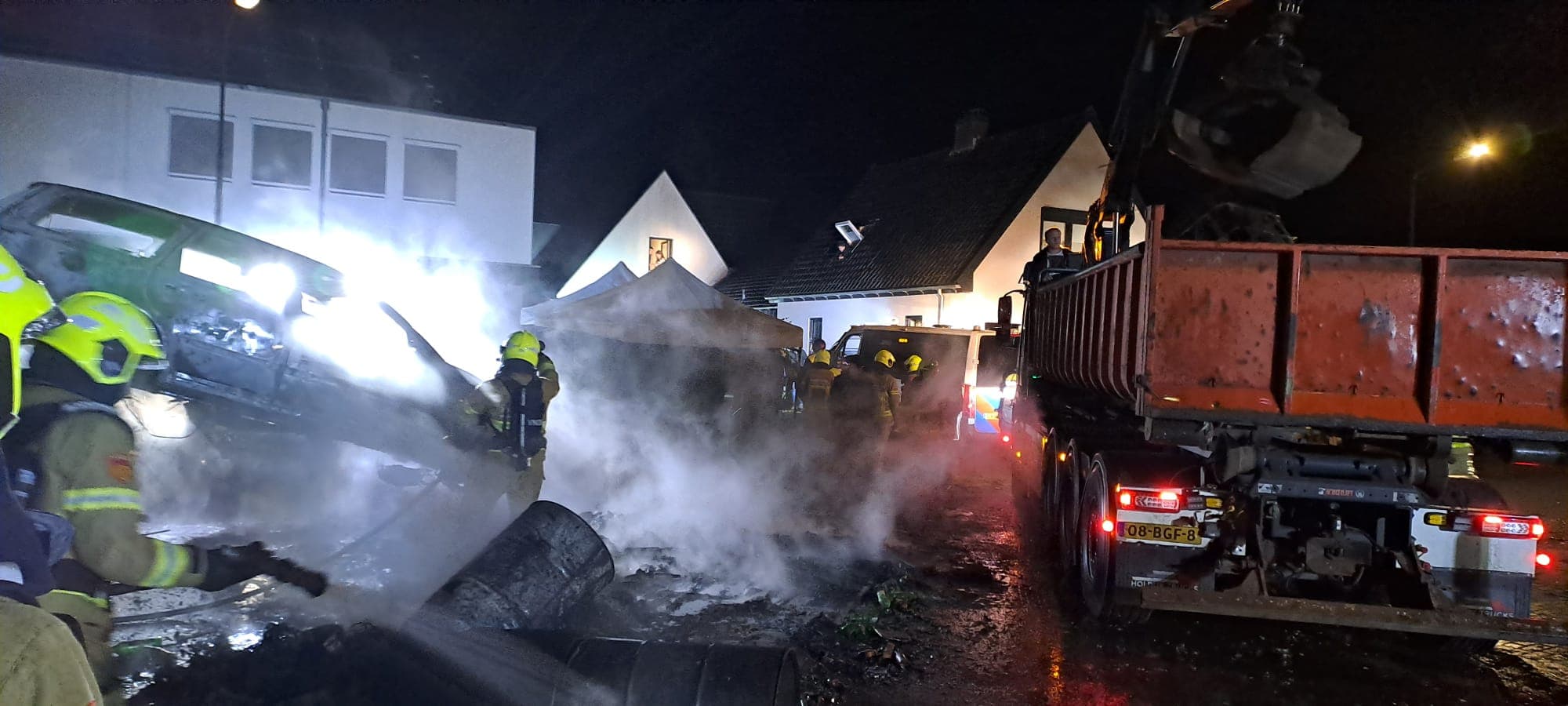 P2 Brand afval Harderwijkerweg 📷