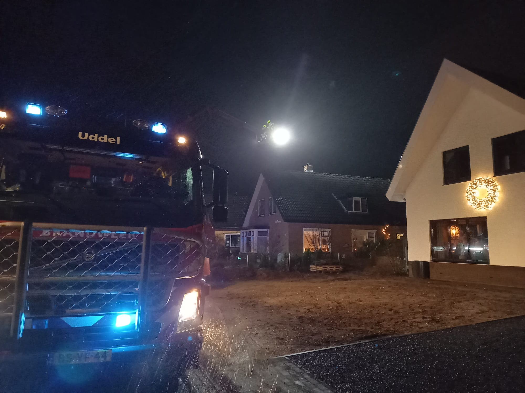 P1 Brand woning (schoorsteen) Markveldweg📸