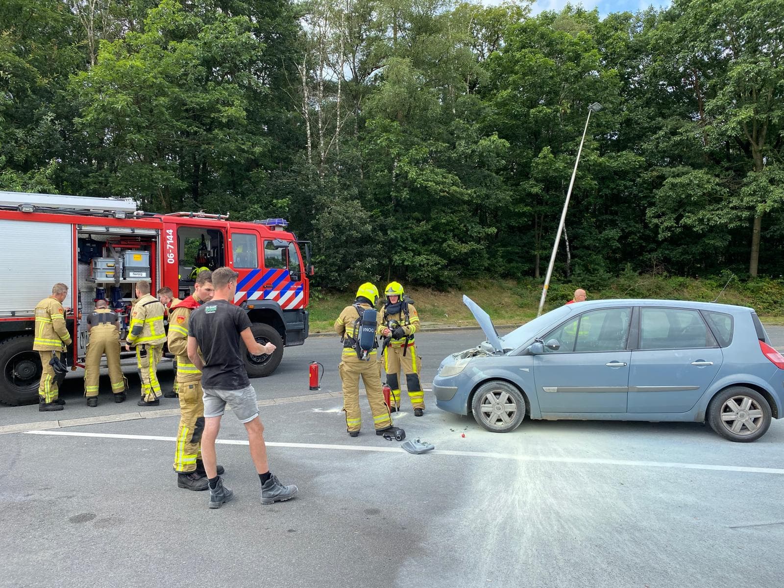 P1 BR wegvervoer (Auto) BST A1 Re 73.9 Radio Kootwijk📷