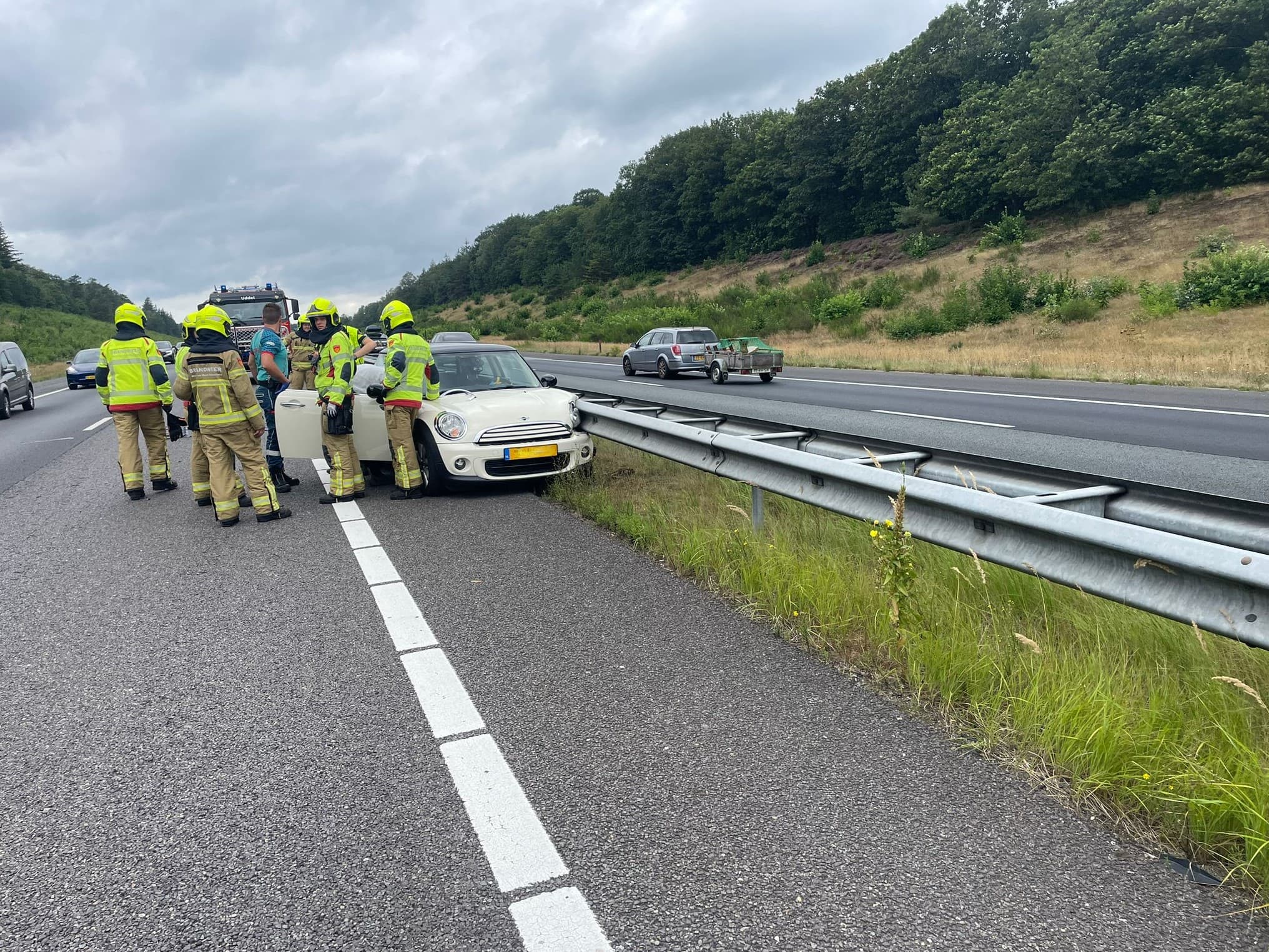 P1 Ongeval wegvervoer A1 Re 76.5 Radio Kootwijk 📷