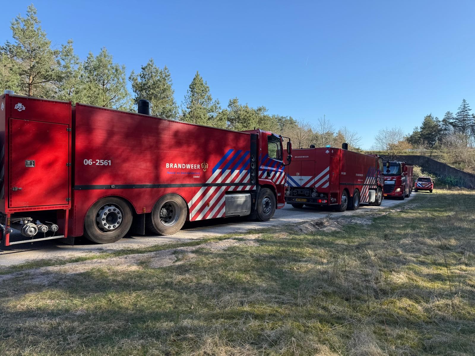 P1 Brand heide (Uitbr.: normaal) Hessenweg Radio Kootwijk
