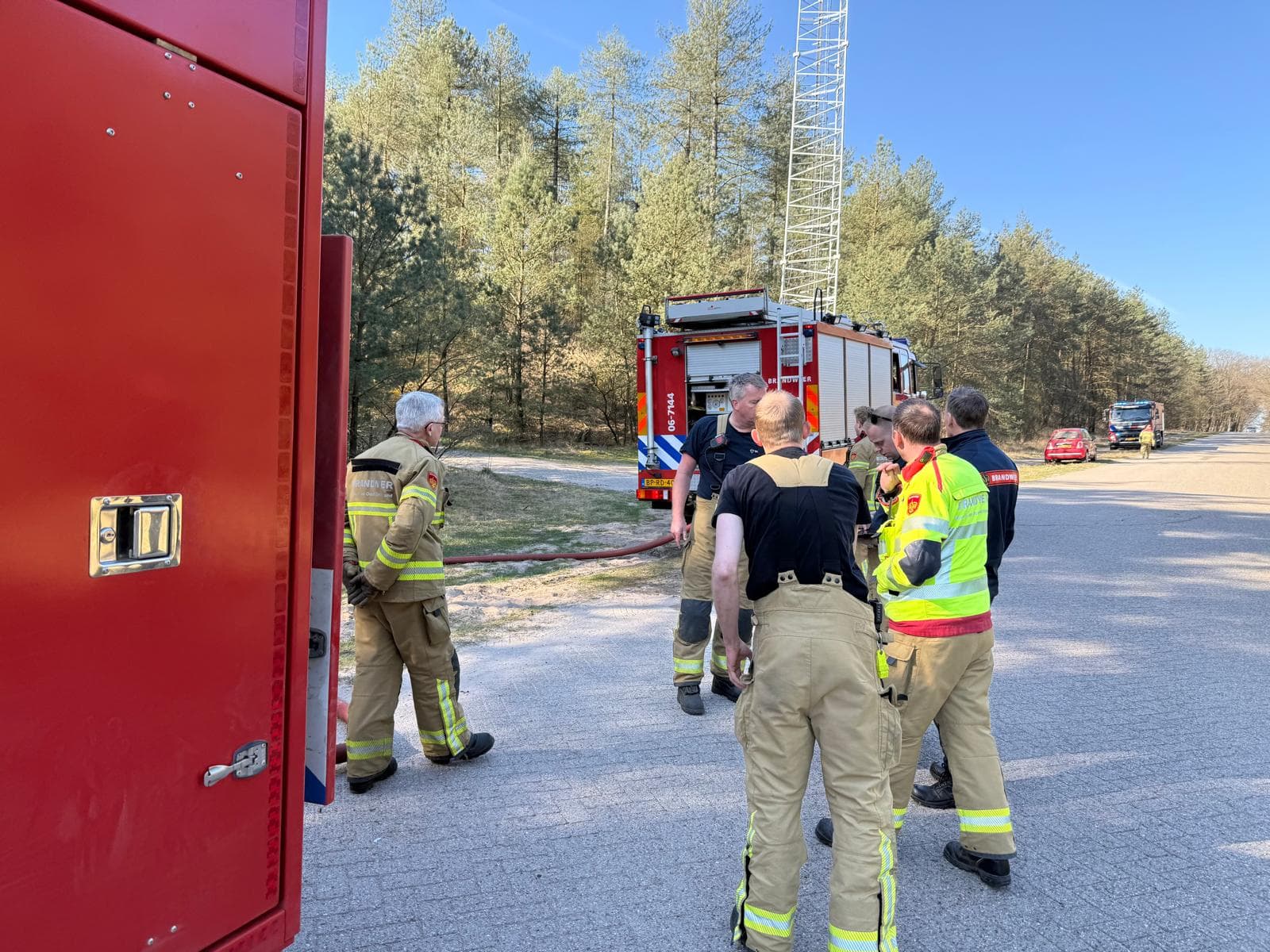 P1 Brand heide (Uitbr.: normaal) Hessenweg Radio Kootwijk