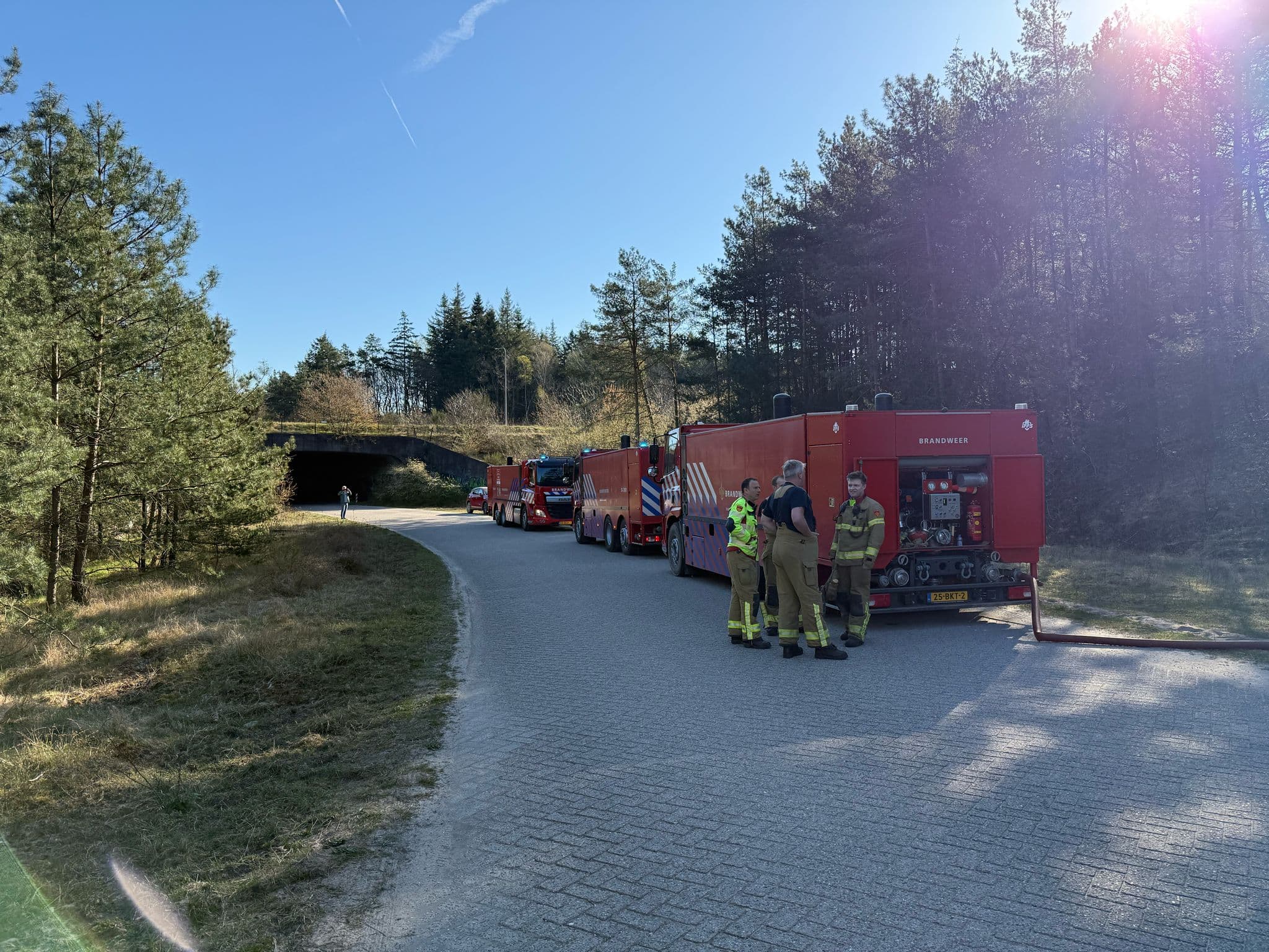 P1 Brand heide (Uitbr.: normaal) Hessenweg Radio Kootwijk