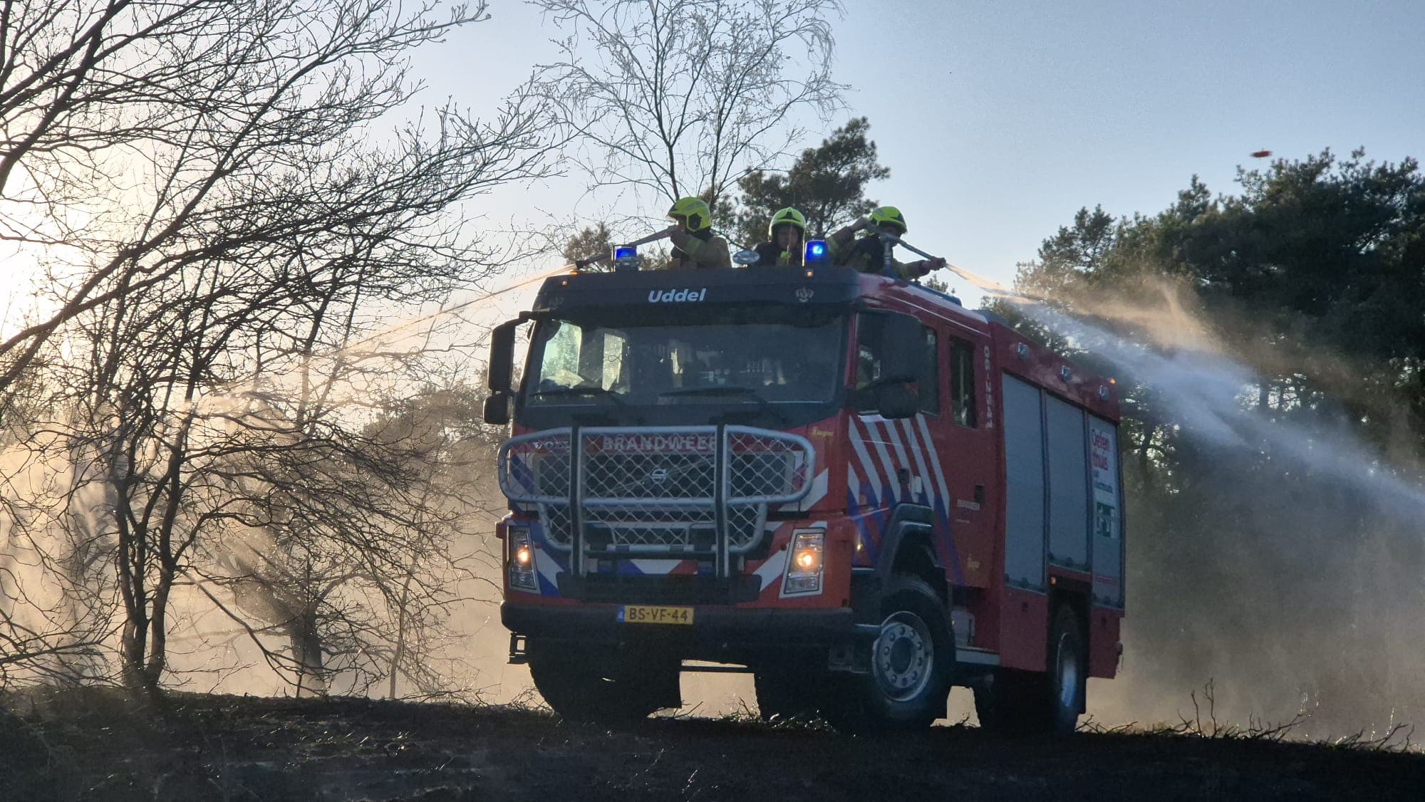 P1 Brand heide (uitbr.: hoog) Hooiweg Elspeet