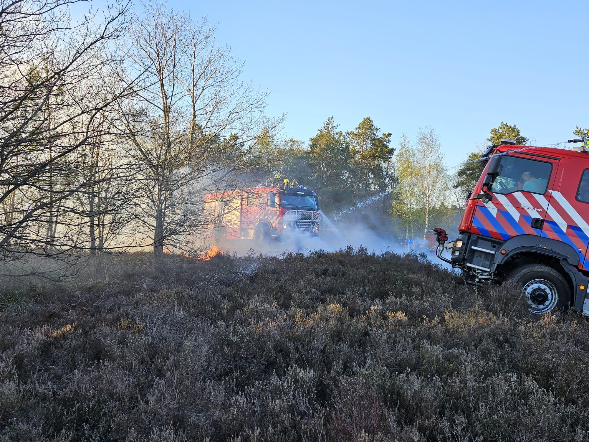 P1 Brand heide (uitbr.: hoog) Hooiweg Elspeet