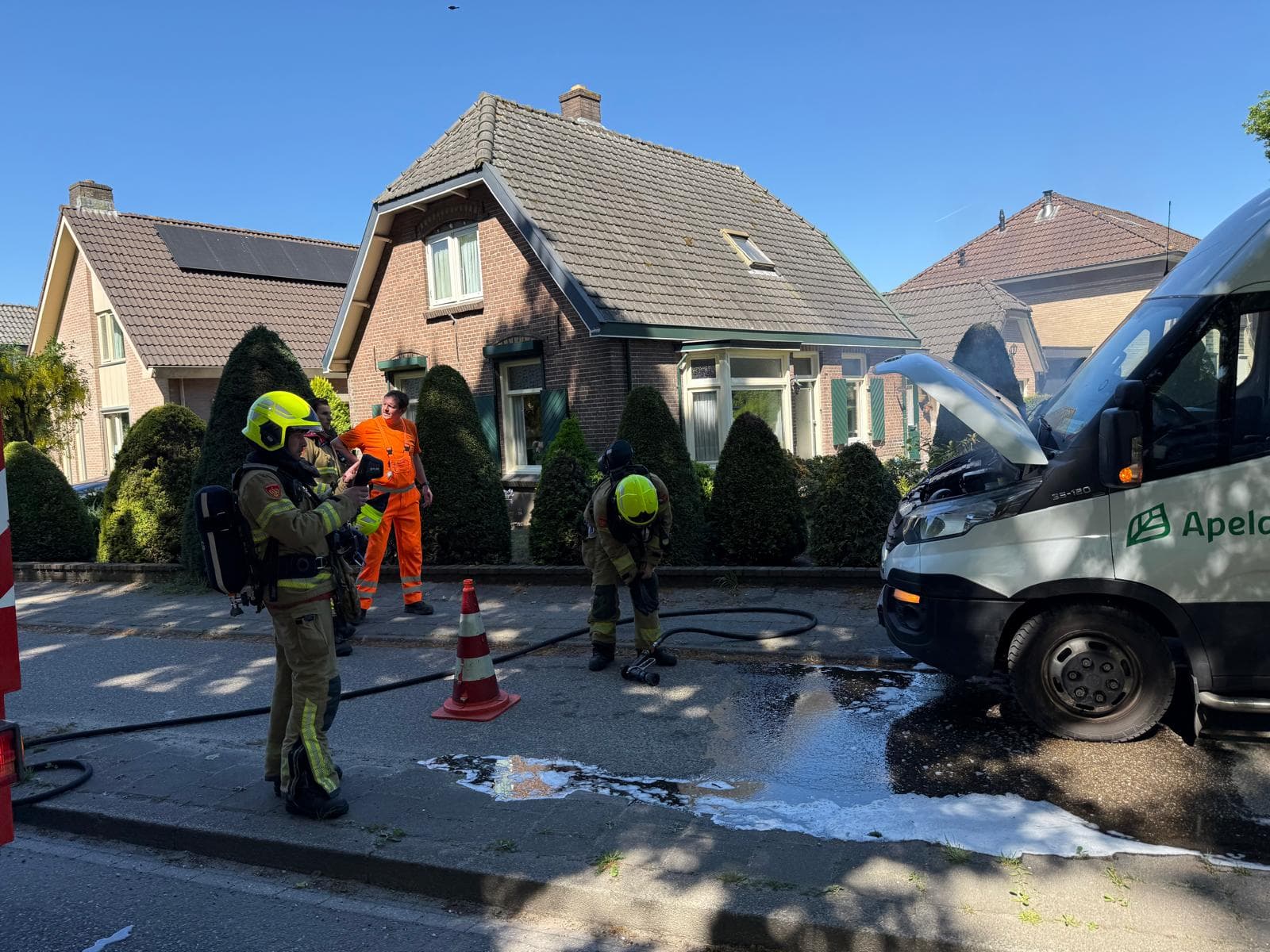 P1 Brand wegvervoer (auto) Garderenseweg Uddel