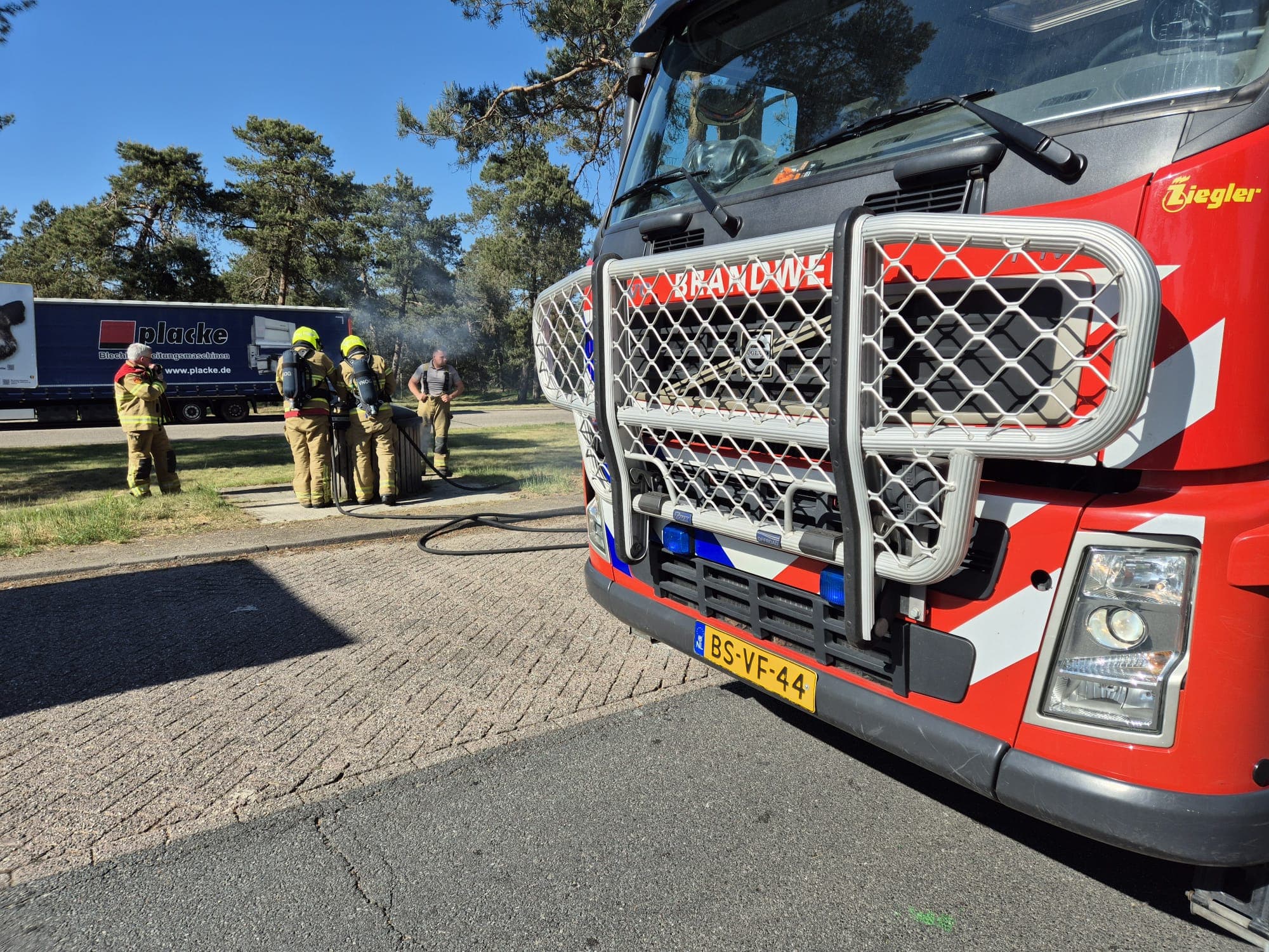 P2 Brand container (ondergronds) PKP A1 Li Uddel
