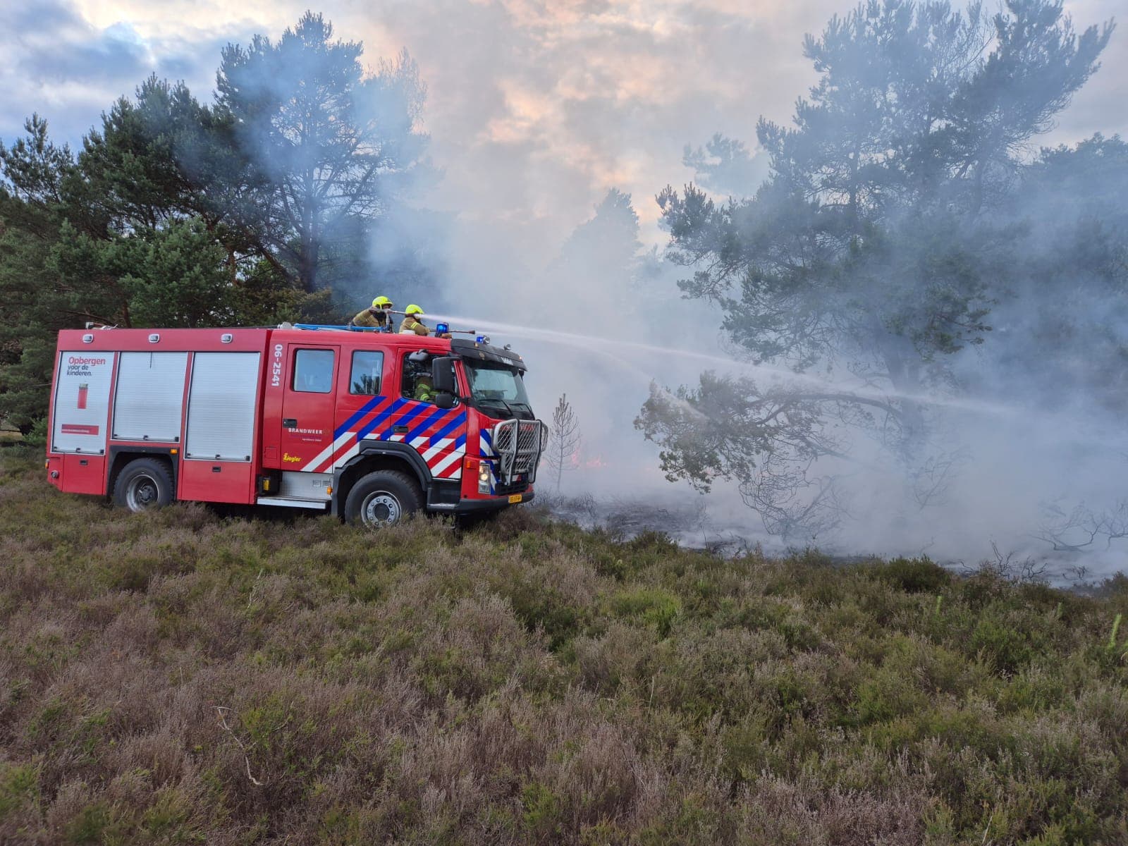 P1 Brand bos (uitbr.: hoog) Elspeterbosweg Vierhouten