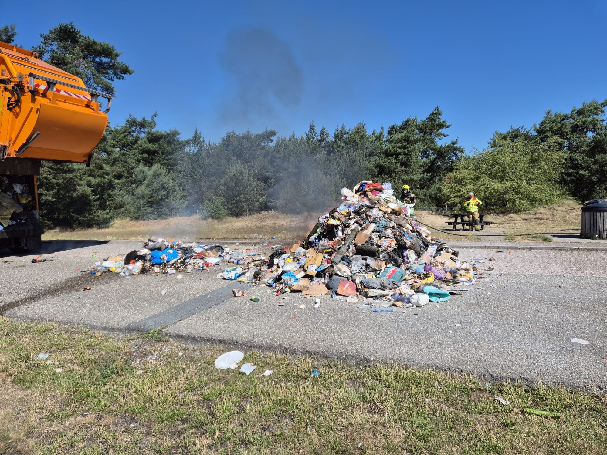 P1 Brand wegvervoer (vrachtauto) A1 Li 68,2 Uddel