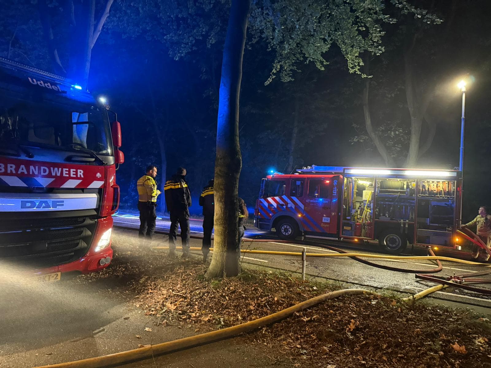 P1 Brand wegvervoer N302 Leuvenumseweg 111,1 Harderwijk