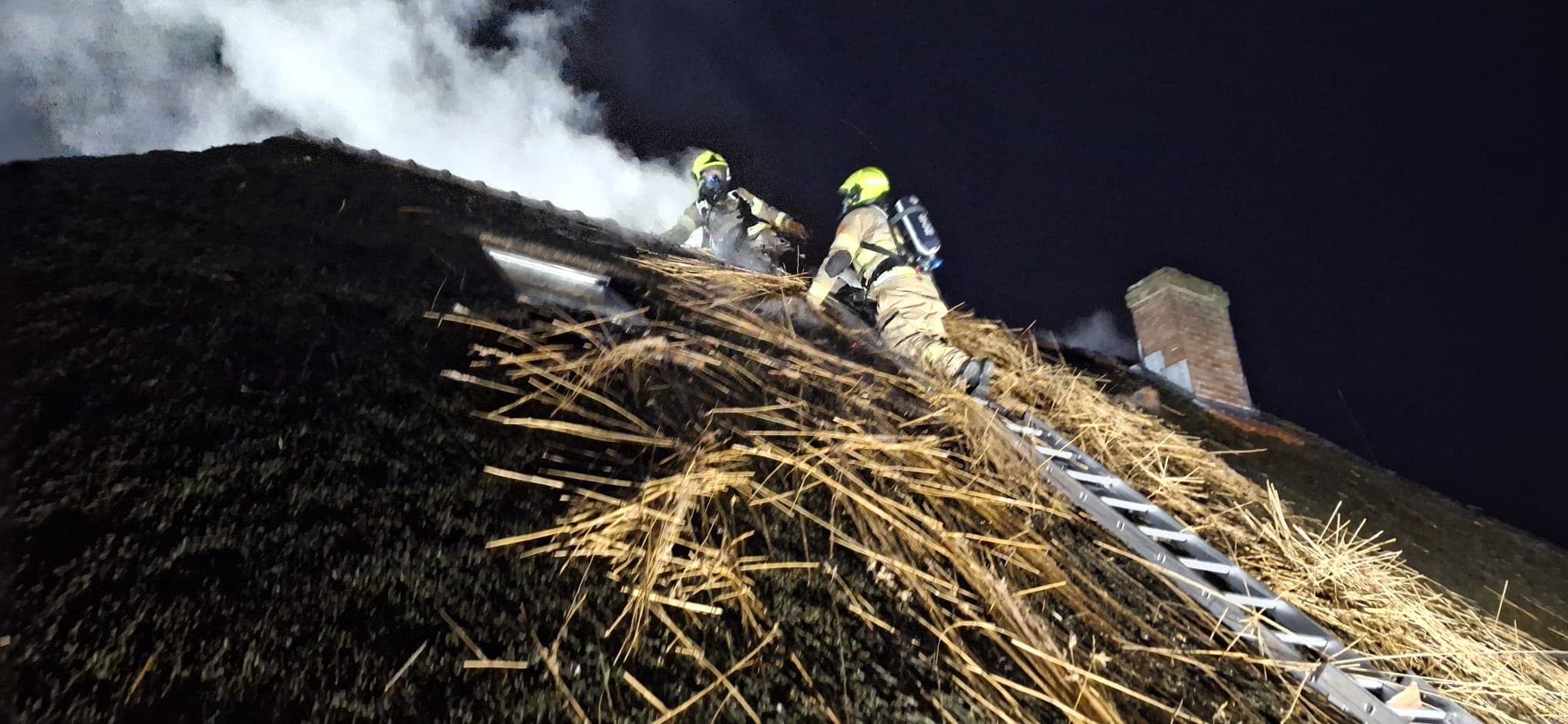 P1 Brand woning Garderenseweg Uddel