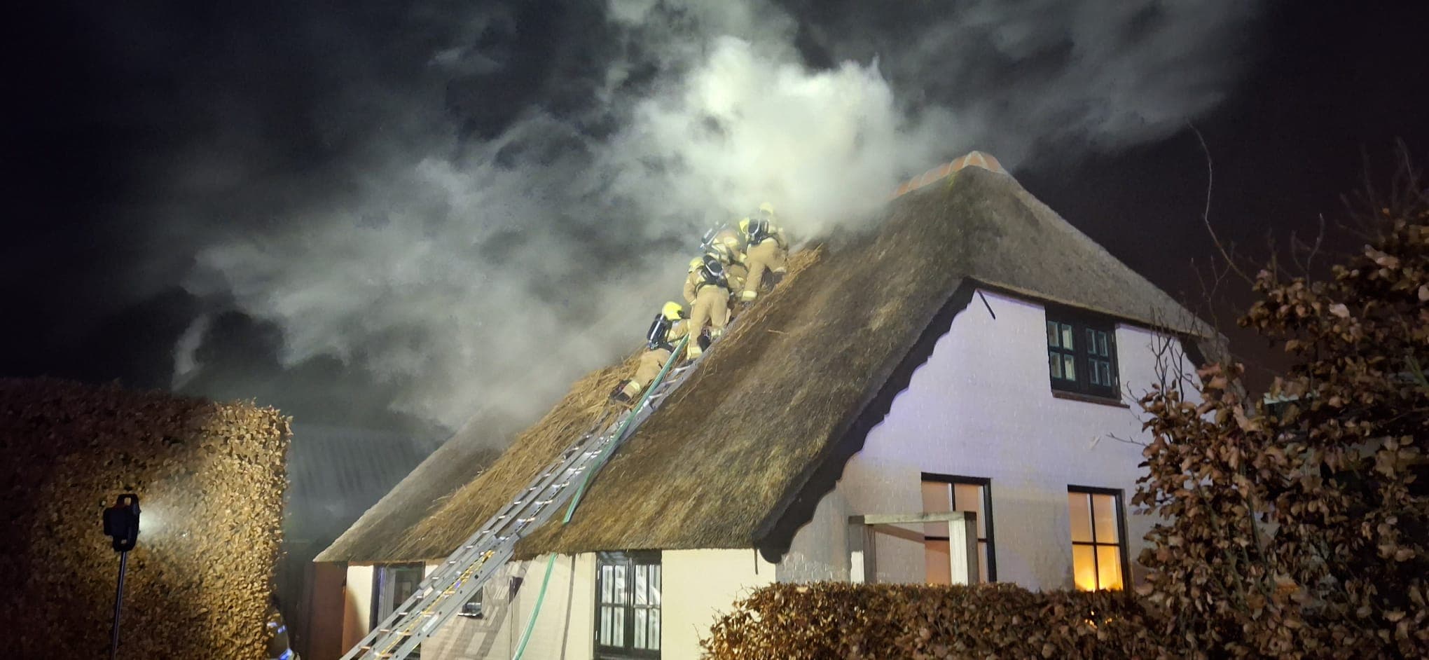 P1 Brand woning Garderenseweg Uddel