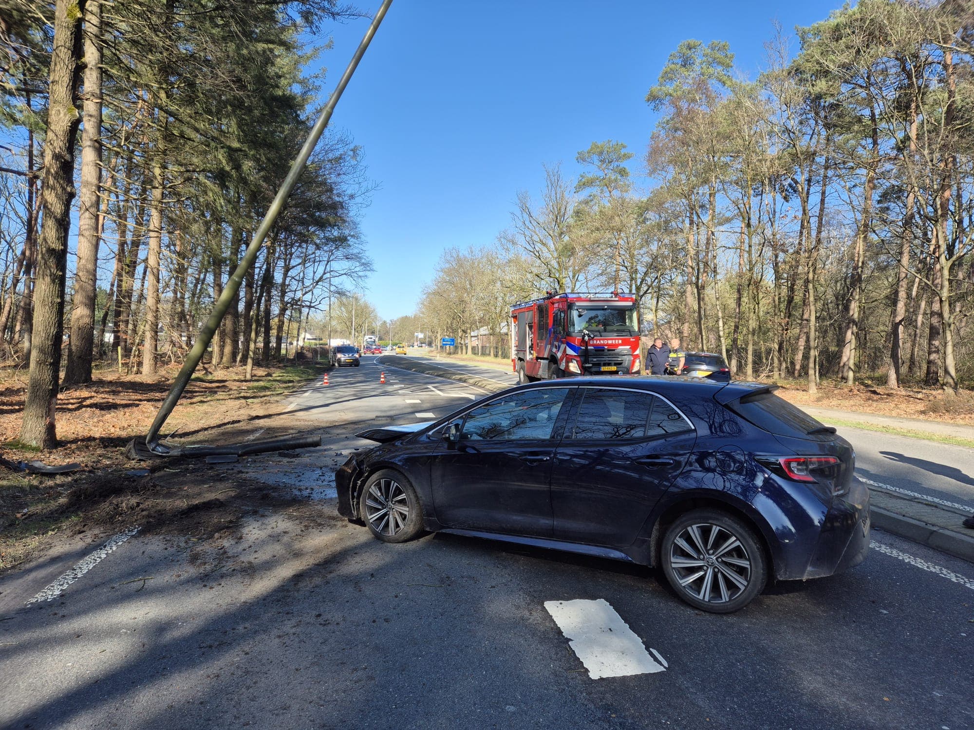 P1 Ongeval wegvervoer N302 Re – Kootwijkerweg 126,5 Uddel