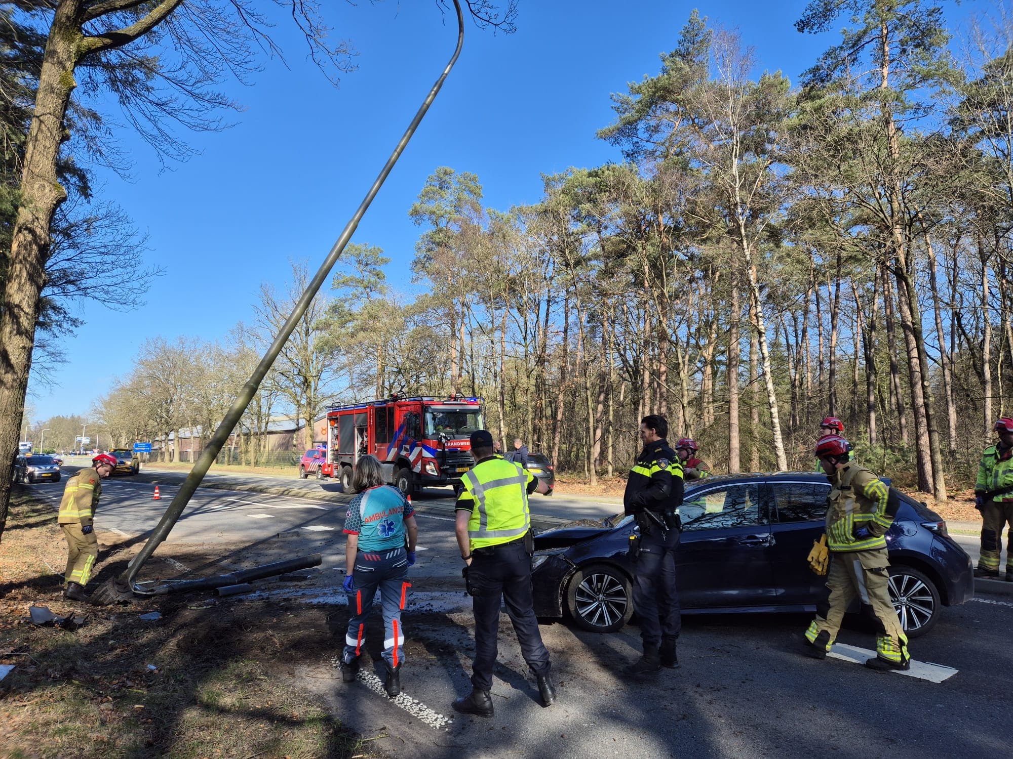 P1 Ongeval wegvervoer N302 Re – Kootwijkerweg 126,5 Uddel