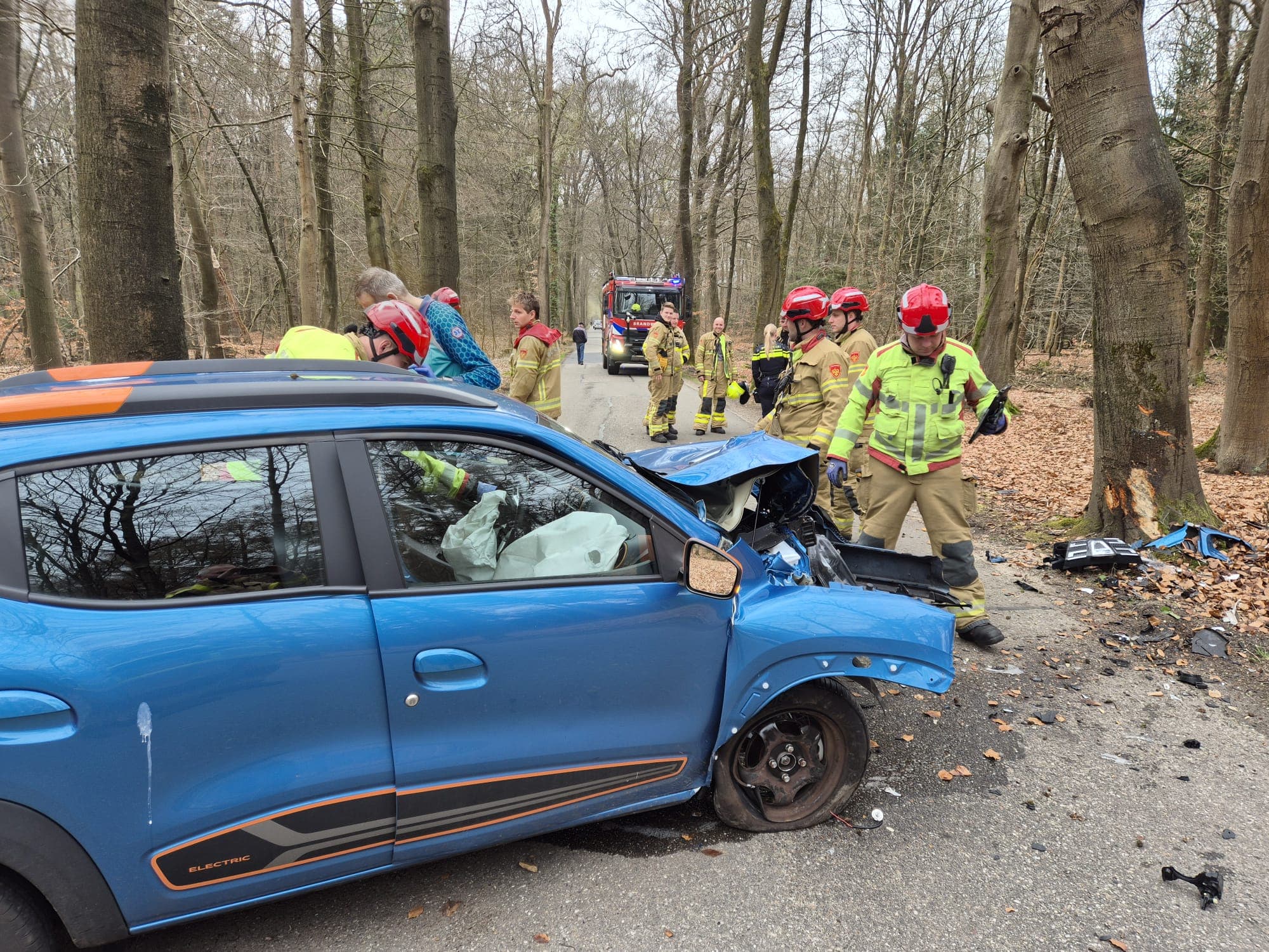 P1 Ongeval wegvervoer Uddelermeerweg Ermelo