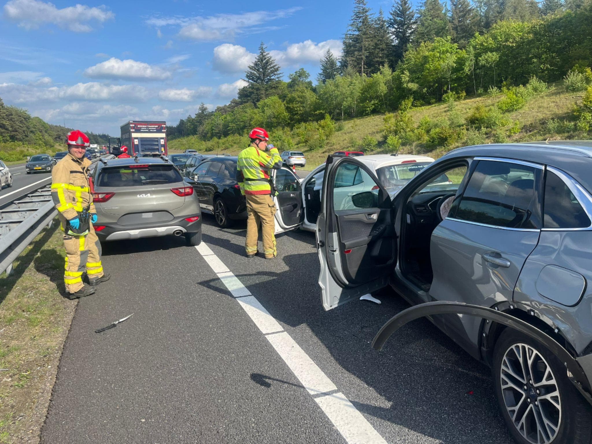 P1 Ongeval wegvervoer A1 Re 77,1 Ugchelen