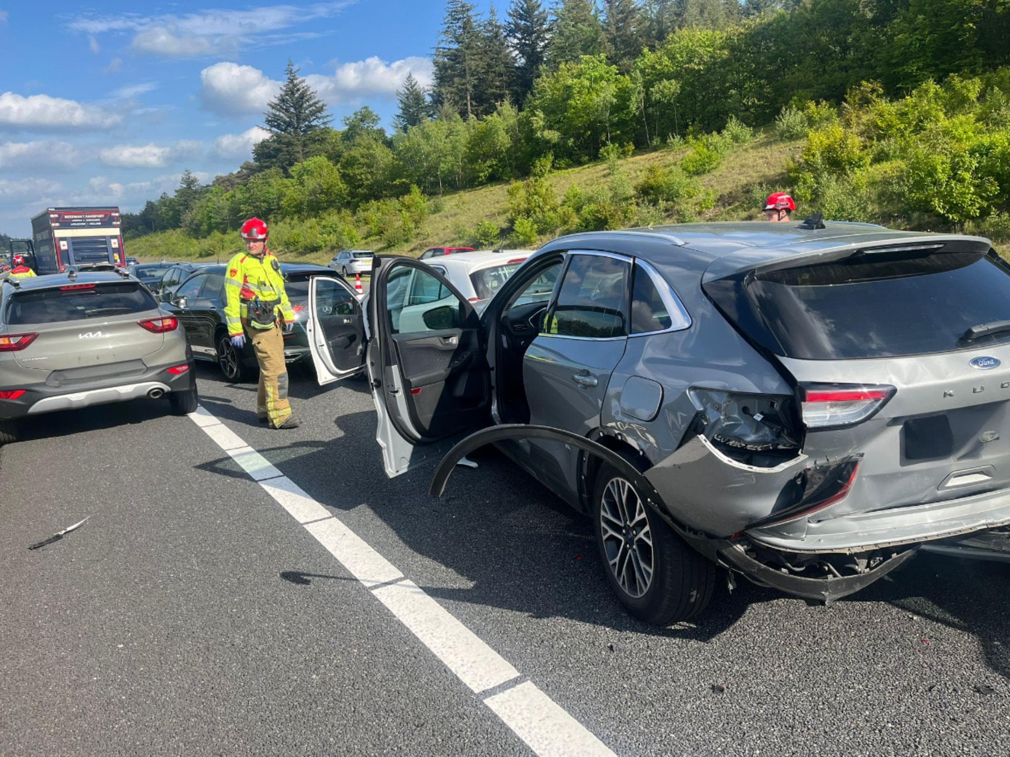 P1 Ongeval wegvervoer A1 Re 77,1 Ugchelen