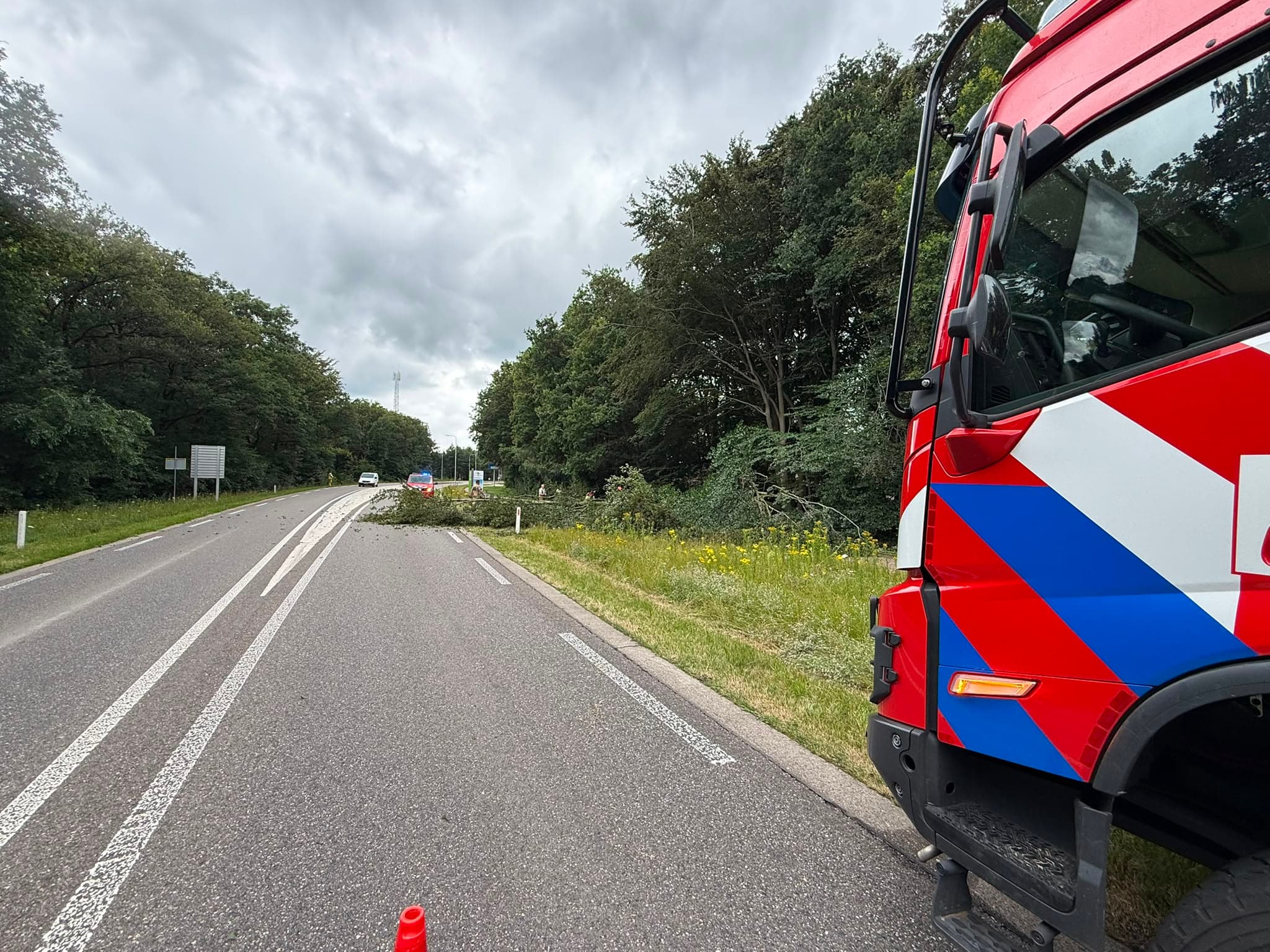 P2 Stormschade N310 Garderenseweg Ermelo