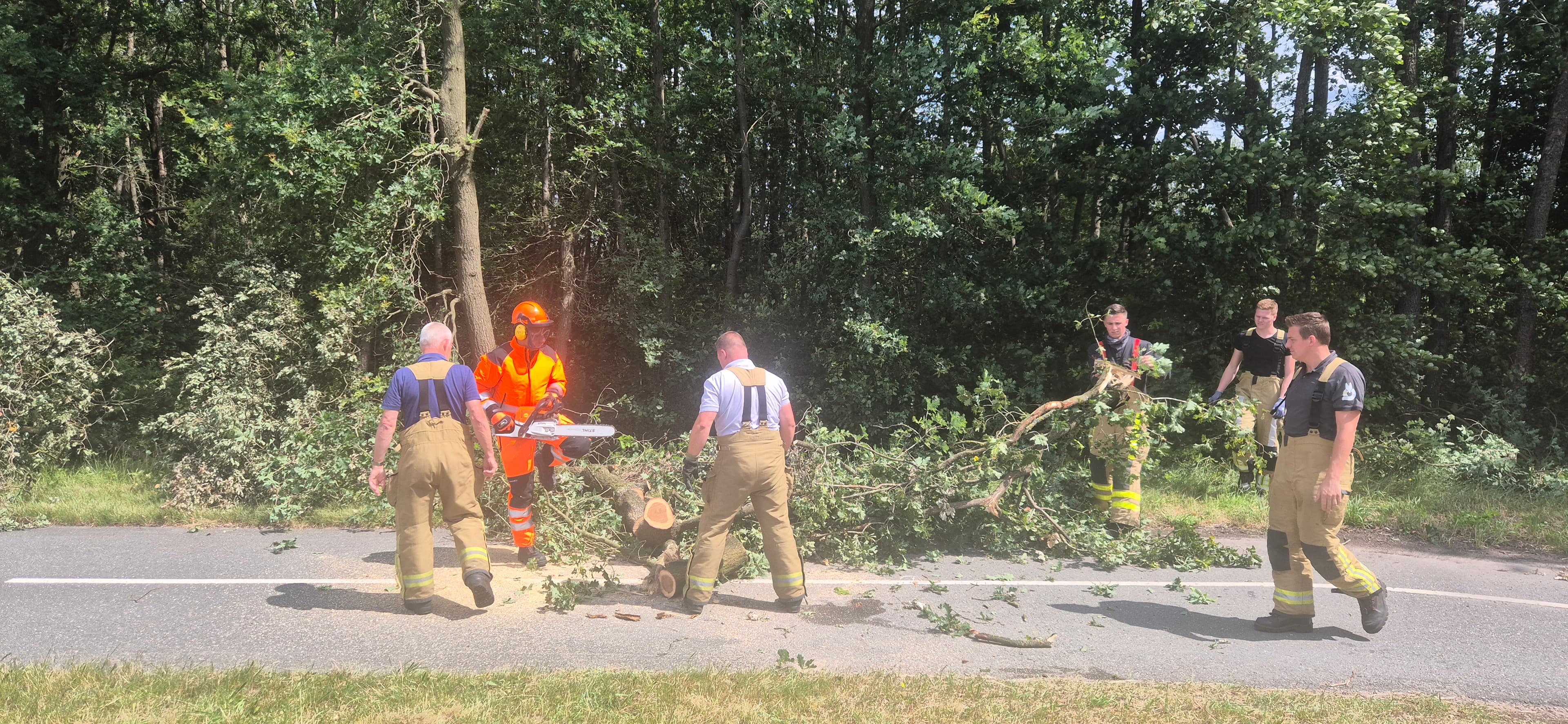 P2 Stormschade N302 Flevoweg Ermelo