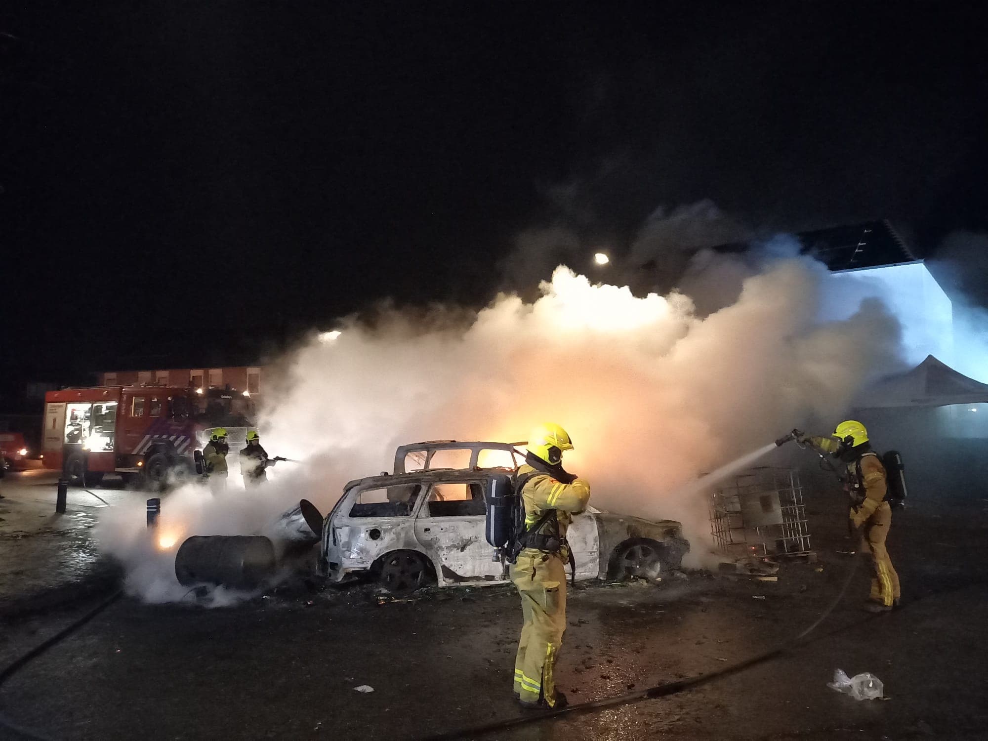 P2 Brand afval Harderwijkerweg 📷