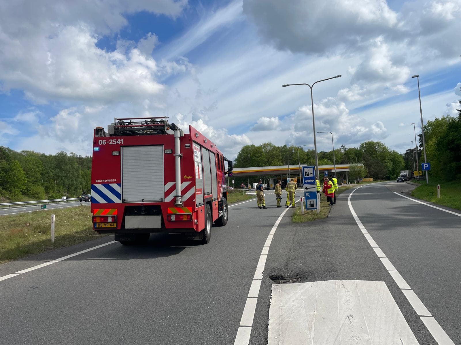 P1 ong. gev. stof (Gaslekkage) BST A1 Re – Lucasgat Radio Kootwijk📷