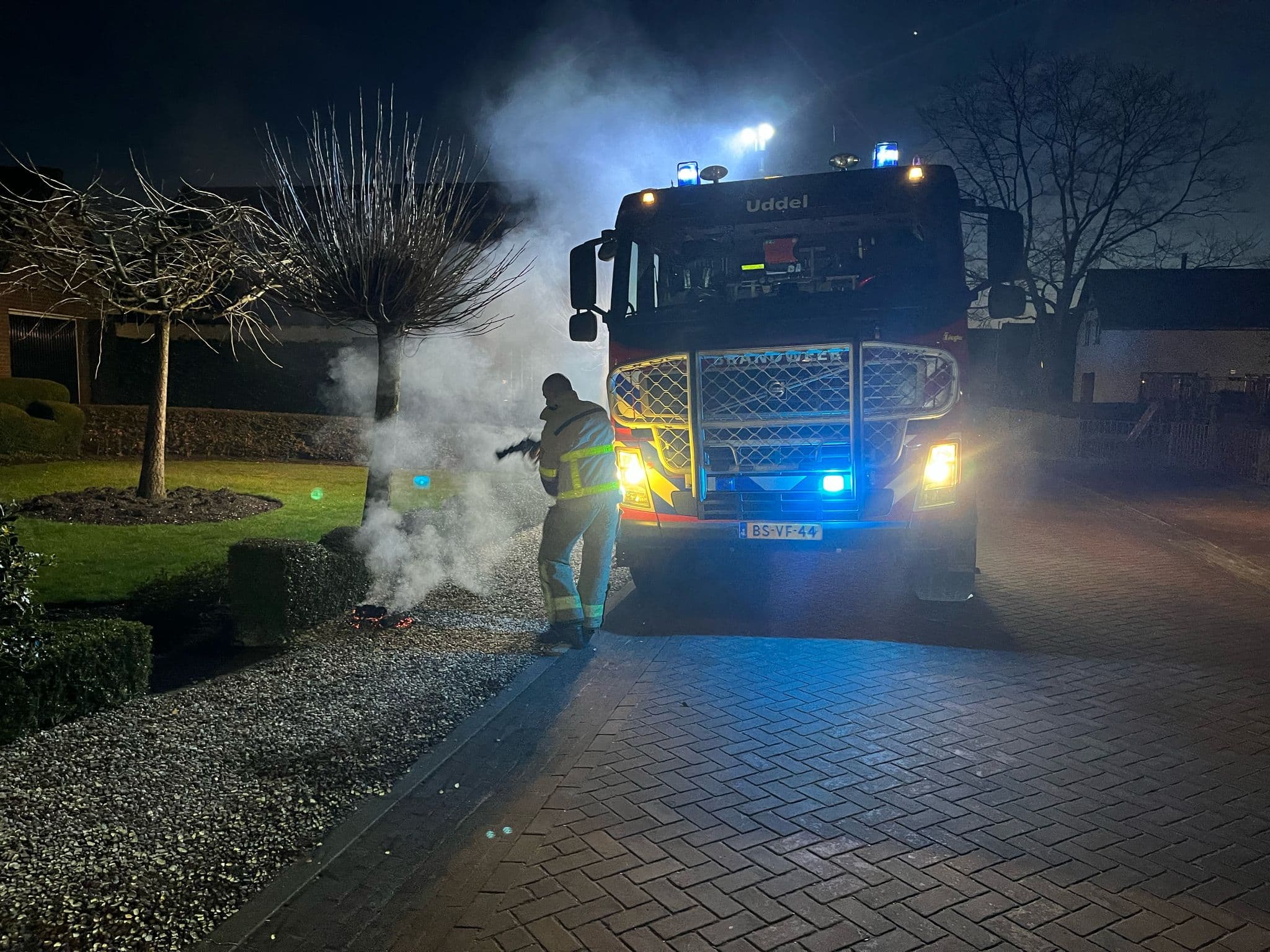 P1 Brand woning (schoorsteen) Veenkamp 📷
