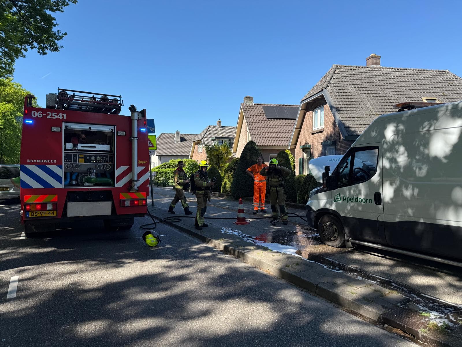 P1 Brand wegvervoer (auto) Garderenseweg Uddel