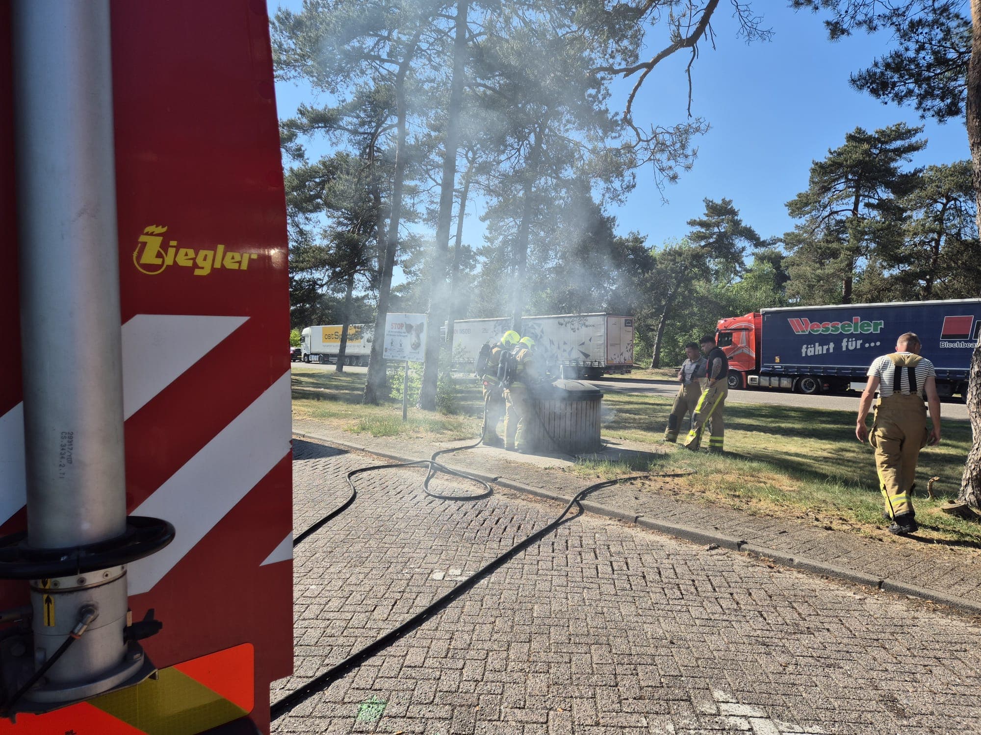 P2 Brand container (ondergronds) PKP A1 Li Uddel