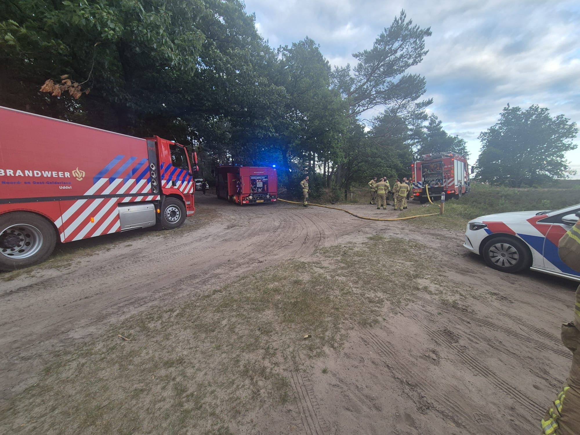 P1 Brand bos (uitbr.: hoog) Elspeterbosweg Vierhouten