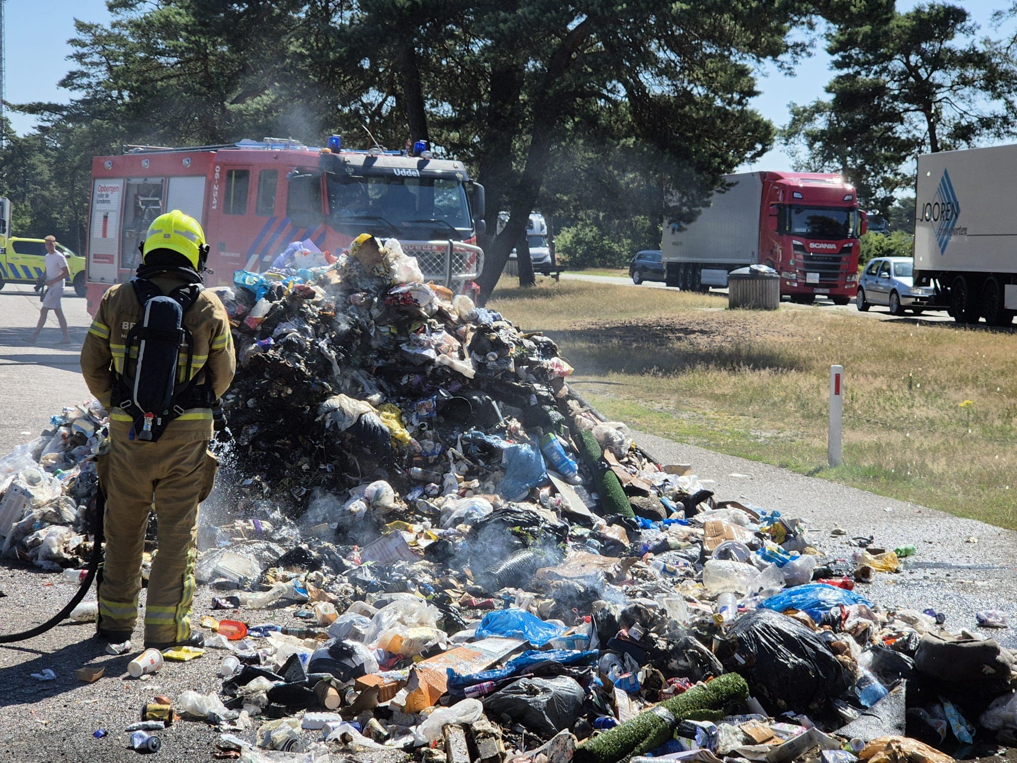 P1 Brand wegvervoer (vrachtauto) A1 Li 68,2 Uddel
