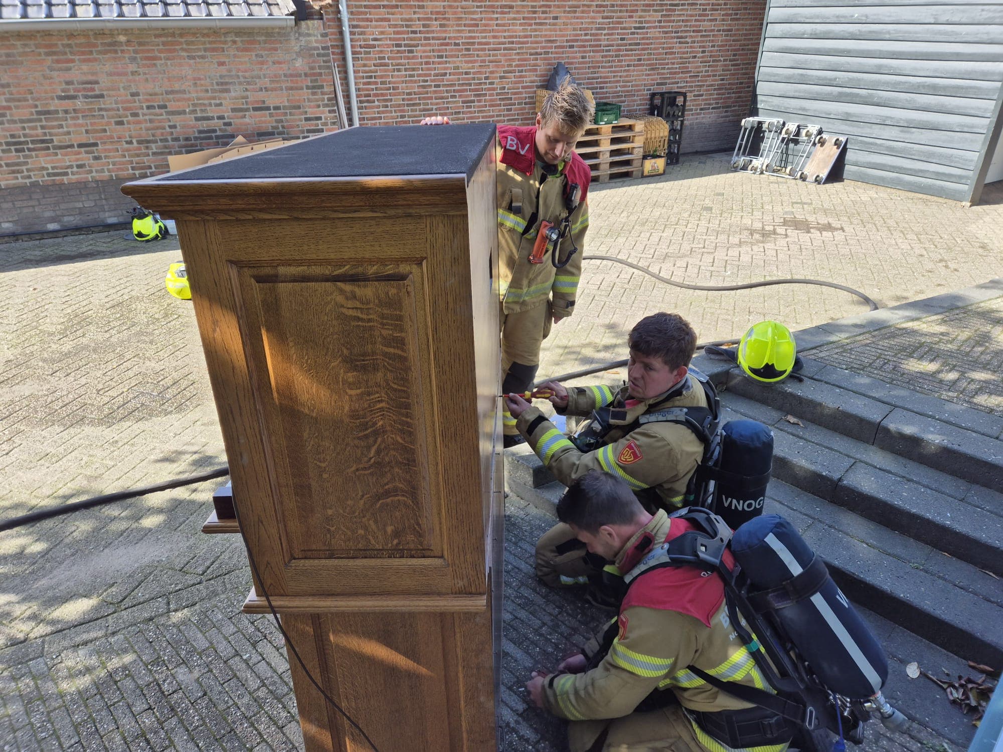 P1 Brand woning Garderenseweg Uddel