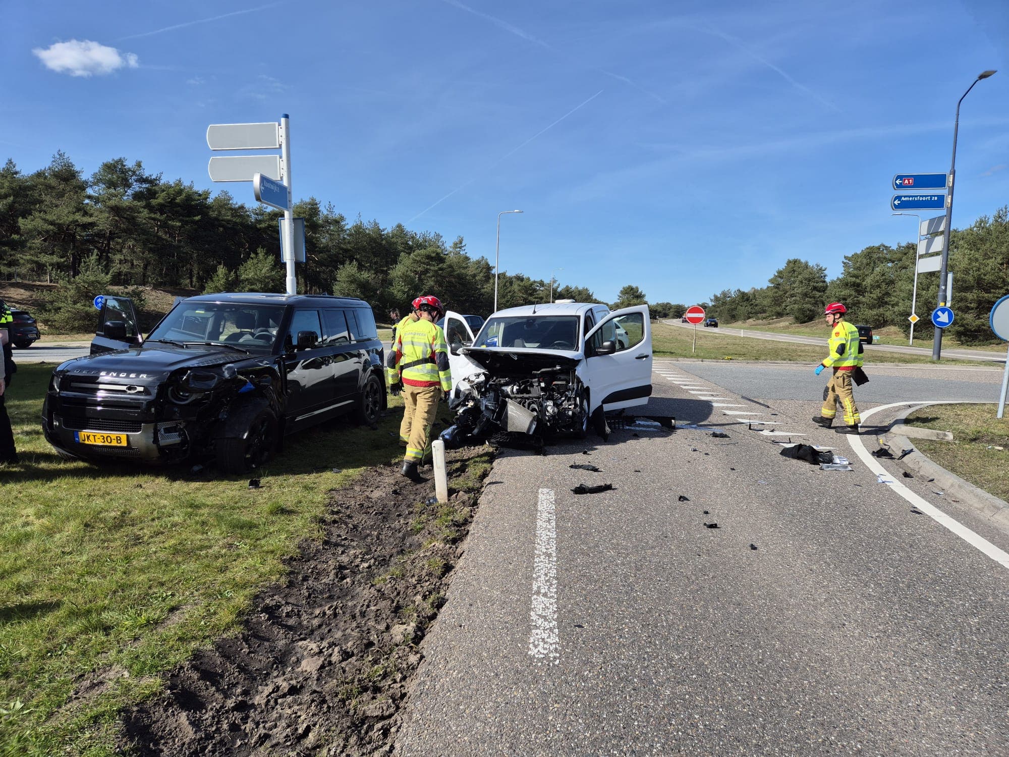 P1 Ongeval Wegvervoer N302 Re – Kootwijkerweg 128,5 Uddel